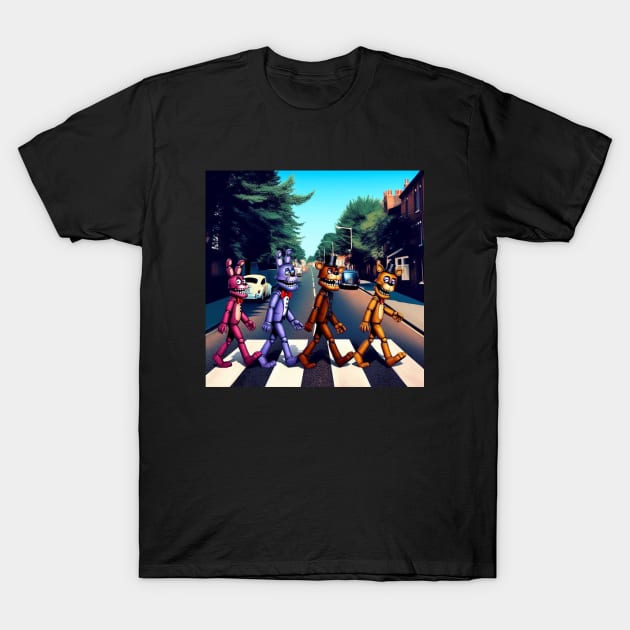 Freddy's Road T-Shirt by AlmostMaybeNever